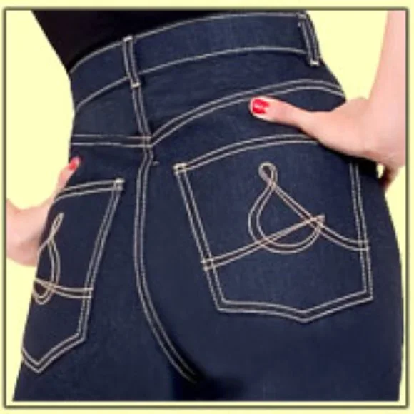 Stop Staring Allie High Waist Jeans NWT - Picture 4 of 7